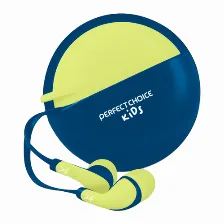 Audífonos Perfect Choice Pc-116509 Intra Auditivo, Alámbrico, 3.5 Mm, Azul, Verde