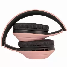 Audífonos Perfect Choice Pc-116530 Diadema, Inalámbrico, Bluetooth, Negro, Rosa