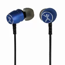 Audífonos Perfect Choice Pc-116646 Intra Auditivo, Inalámbrico, Usb, Bluetooth, Azul