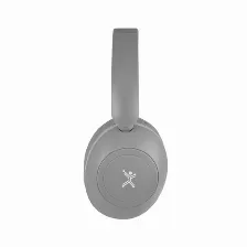 Audífonos Perfect Choice Pc-117117 Diadema, Inalámbrico Y Alámbrico, Usb, Bluetooth, Gris