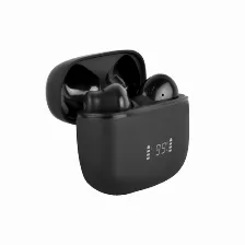 Audífonos Perfect Choice Pc-117209 Intra Auditivo, True Wireless Stereo (tws), Bluetooth, Negro