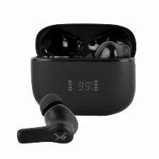 Audífonos Perfect Choice Pc-117209 Intra Auditivo, True Wireless Stereo (tws), Bluetooth, Negro