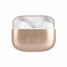 Audífonos Perfect Choice Pc-117216 Intra Auditivo, True Wireless Stereo (tws), Bluetooth, Beige