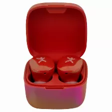 Audífonos Perfect Choice Pc-117247 Intra Auditivo, True Wireless Stereo (tws), Bluetooth, Rojo