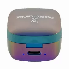 Audífonos Perfect Choice Pc-117254 Intra Auditivo, True Wireless Stereo (tws), Bluetooth, Azul