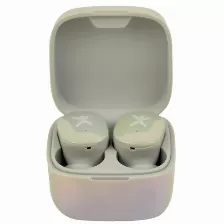 Audífonos Perfect Choice Pc-117261 Intra Auditivo, True Wireless Stereo (tws), Bluetooth, Gris