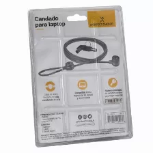 Cable Antirrobo Perfect Choice Pc 160076, Tipo Candado, Longitud 2 Metros, Color Acero Inoxidable
