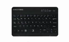 Teclado Inalámbrico Perfect Choice Pc-200932 Bluetooth, 10 M, Negro