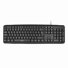 Teclado Perfect Choice Pc-201038, Interfaz Usb, Teclado Numerico, Color Negro