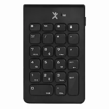 Teclado Numérico Perfect Choice Pc-201106 Rf Inalámbrico, Negro