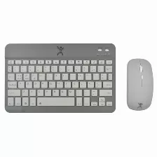Kit Teclado Y Mouse Perfect Choice Genova Interruptor De Llave De Tijera, Inalámbrico, 1600 Dpi, Negro