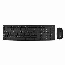 Teclado Inalámbrico Perfect Choice Pc-201281 10 M, Teclado Numérico, Negro