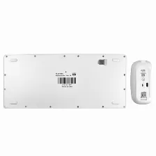 Kit Teclado Y Mouse Perfect Choice Pc-201380 Interruptor De Membrana, Inalámbrico, Usb Tipo A, 1600 Dpi, Blanco