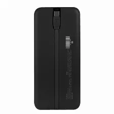 Power Bank Perfect Choice Pc-241096 10000 Mah, 3.7 V, Universal, Usb, Negro