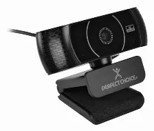 Cámara Web Perfect Choice Pc-320524 8 Mp, 3840 X 2160 Pixeles, Micrófono, Usb, Negro
