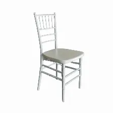 Paquete De 5 Sillas Modamob, Modelo Tiffany, 89.5 X 38 X 38cm, 3.33 Kg, Incluye Asiento Acolchado, Color Perla