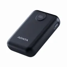 Power Bank Adata C100, 10000 Mah, Usb, Negro