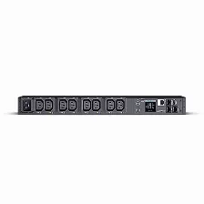 Sistema De Alimentacion Cyberpower Pdu81005 Horizontal, 8 Salidas Ac, Conector Acoplador C20, 50 / 60 Hz, Máxima Corriente 16 A, Voltaje 100 - 240 V, Cable De 3.05 M, Capacidad Del Rack 1u, Color N...
