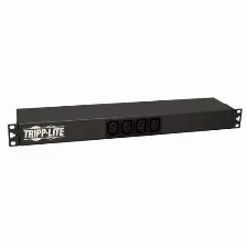Sistema De Alimentacion Tripp Lite Horizontal, 14 Salidas Ac, 50 - 60 Hz, Máxima Corriente 20 A, Voltaje 100-240 V, Cable De 3.7 M, Capacidad Del Rack 1u, Color Negro
