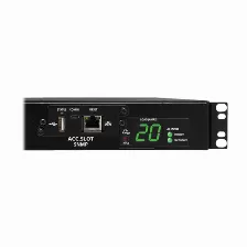 Sistema De Alimentacion Tripp Lite Horizontal, 10 Salidas Ac, Conector Acoplador C20, 50 - 60 Hz, Máxima Corriente 20 A, Voltaje 200-240 V, Cable De 3.6 M, Capacidad Del Rack 1u, Color Negro