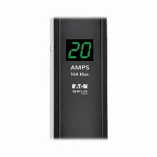 Sistema De Alimentacion Tripp Lite Vertical, 6 Salidas Ac, Conector Nema L5-20p, Máxima Corriente 20 A, Voltaje 100-127 V, Conexion 6 X Nema 5-15/20r, Cable De 4.6 M, Capacidad Del Rack 0u, Color N...