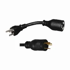 Sistema De Alimentacion Tripp Lite Vertical, 6 Salidas Ac, Conector Nema L5-20p, Máxima Corriente 20 A, Voltaje 100-127 V, Conexion 6 X Nema 5-15/20r, Cable De 4.6 M, Capacidad Del Rack 0u, Color N...