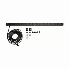 Sistema De Alimentacion Tripp Lite Vertical, 14 Salidas Ac, Conector Nema 5–15p, 50 - 60 Hz, Máxima Corriente 15 A, Voltaje 100-127 V, Cable De 4.57 M, Capacidad Del Rack 0u, Color Negro
