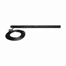 Sistema De Alimentacion Tripp Lite Vertical, 14 Salidas Ac, 50 - 60 Hz, Máxima Corriente 16 A, Voltaje 100-127 V, Cable De 4.57 M, Capacidad Del Rack 0u, Color Negro