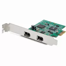 Tarjeta Startech.com Pci Express, Ieee 1394/firewire, Verde