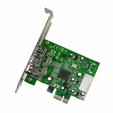Tarjeta Startech.com Pcie, Firewire 800 / 400, Verde