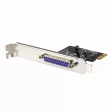 Tarjeta Startech.com Pex1p2 Pcie, Paralelo, Negro, Acero