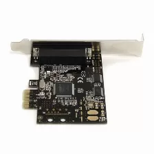 Tarjeta Startech.com Pcie, Paralelo, De Serie, Negro, Plata