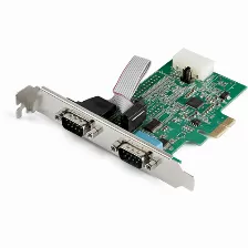 Tarjeta Startech.com Pcie, De Serie, Verde