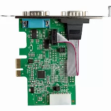 Tarjeta Startech.com Pcie, De Serie, Verde