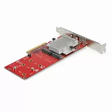 Tarjeta Startech.com Pcie, M.2, Rojo