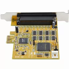Tarjeta Startech.com Pcie, De Serie, Amarillo