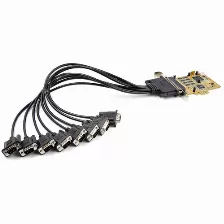 Tarjeta Startech.com Pcie, De Serie, Amarillo