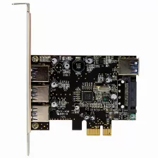 Tarjeta Startech.com Pexusb3s42 Pcie, Usb 3.2 Gen 1 (3.1 Gen 1), Negro, Acero Inoxidable