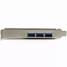 Tarjeta Startech.com Pexusb3s42 Pcie, Usb 3.2 Gen 1 (3.1 Gen 1), Negro, Acero Inoxidable