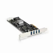 Tarjeta Startech.com Pcie, Usb 3.2 Gen 1 (3.1 Gen 1), Negro