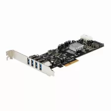 Tarjeta Startech.com Pcie, Usb 3.2 Gen 1 (3.1 Gen 1), Negro