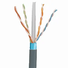 Bobina Panduit Cat 6a, 4-pr, 23 Awg, F/utp, Lszh Cat6a, Azul