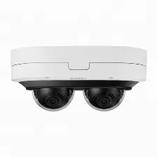 Cámara Ip Hanwha Pnm-12082rvd 6 Mp, Domo, Exterior, Ip66, Ip67, Blanco