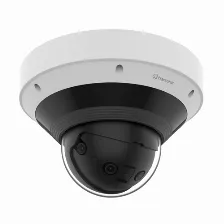 Cámara Ip Hanwha Pnm-c9022rv 8 Mp, Domo, Microsd, Interior Y Exterior, Ip66, Blanco