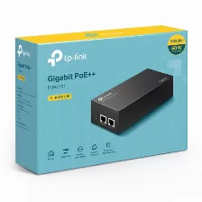 Adaptador Poe Tp-link Tl-poe170s 10,100,1000 Mbit/s, Ieee 802.3ab, Ieee 802.3af, Ieee 802.3at, Ieee 802.3bt, Ieee 802.3i, Ieee 802.3u