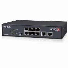 Switch Poe / Provision Isr / Poes-08120c+2i-v2 / 8-port 10/100mbps / Extra 2-port 10/100/1000mbps Uplink / 120w