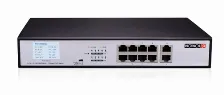 Switch Provision-isr Poes-08120gc+2gi Rj-45 8, Gigabit Ethernet (10/100/1000), Negro