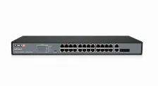 Switch Provision Isr 24 Canales Poe, 10/100mbps/2g/total Poe 370w.