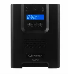 No Break Cyberpower Pr1500lcd 1.5 Kva / 1050 W, 1030 J, Entrada 154 V, Salida 120 V, 8 Salidas Ac, Negro