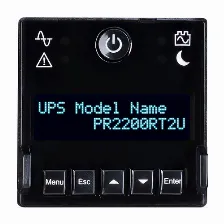 No Break Cyberpower Pr2200rt2u 2.2 Kva / 2200 W, 2430 J, Entrada 155 V, 8 Salidas Ac, Negro